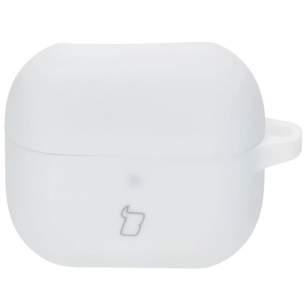 Bizon Case Kopfhörer Silikon Samsung Galaxy Buds 3 / 3 Pro weiß - 2