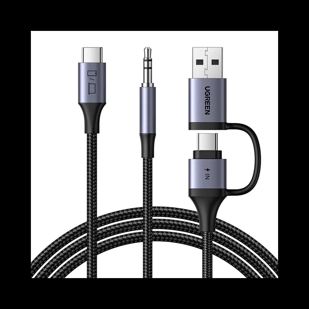 UGREEN CM772 USB-C / 3.5mm + USB-C/A Soundkarte - 1