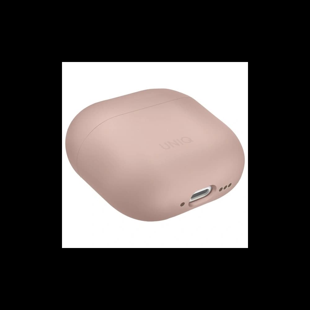 UNIQ Lino Apple AirPods 4 Silikon rosa Blush - 4