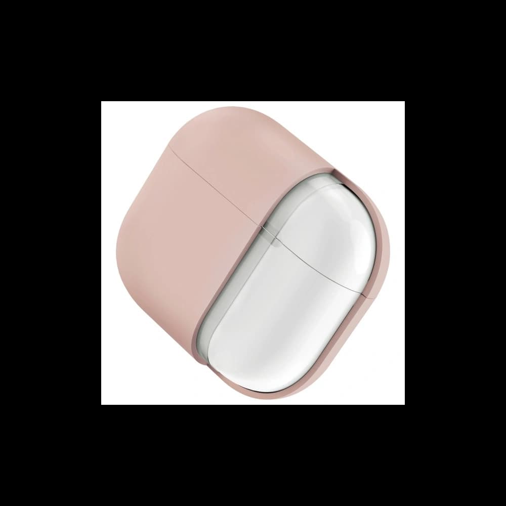 UNIQ Lino Apple AirPods 4 Silikon rosa Blush - 5