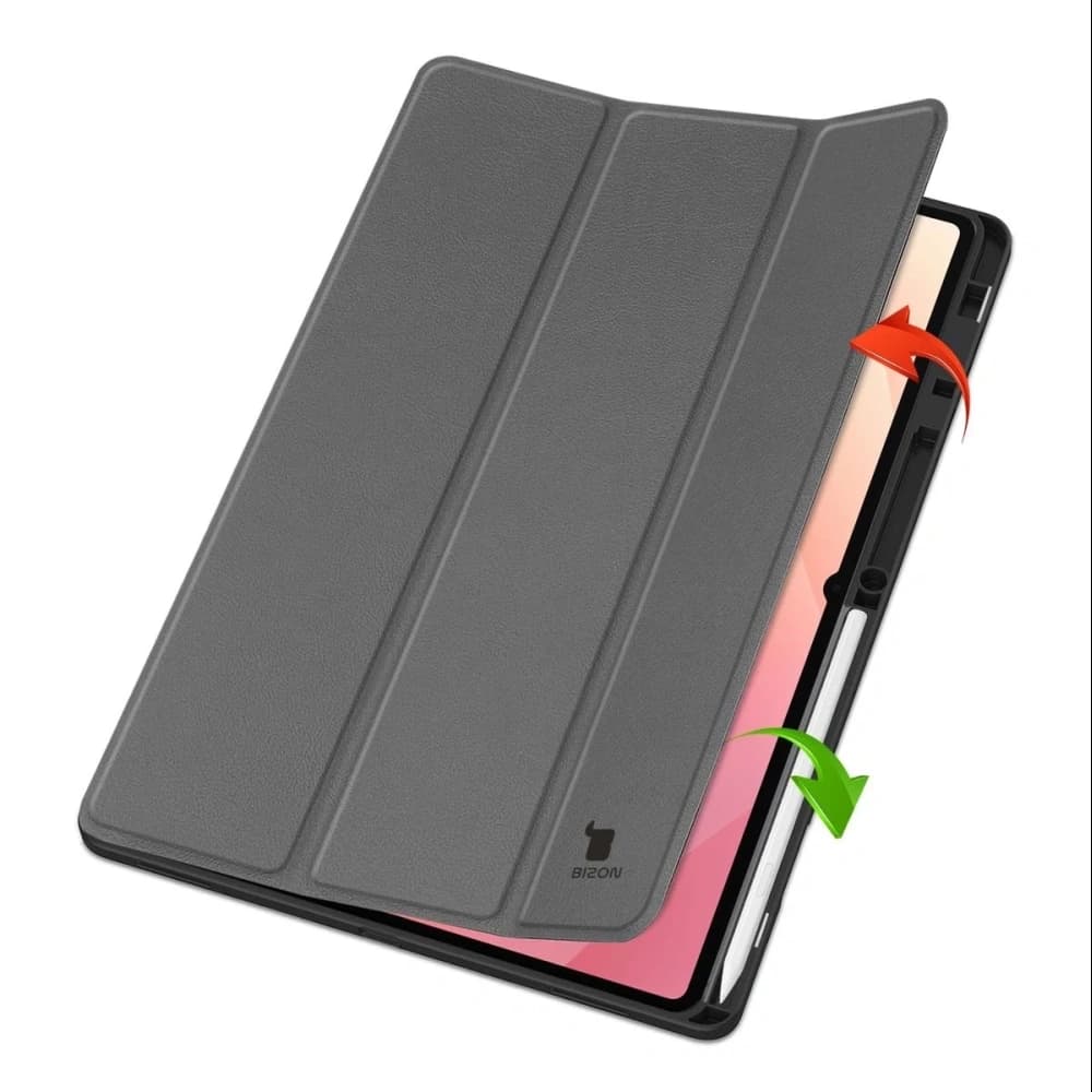 Bizon Case Tab Lizard Samsung Galaxy Tab S11 Ultra grey - 2