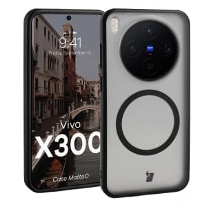 Bizon Case MatteO Magnetic Vivo X300 smoky black