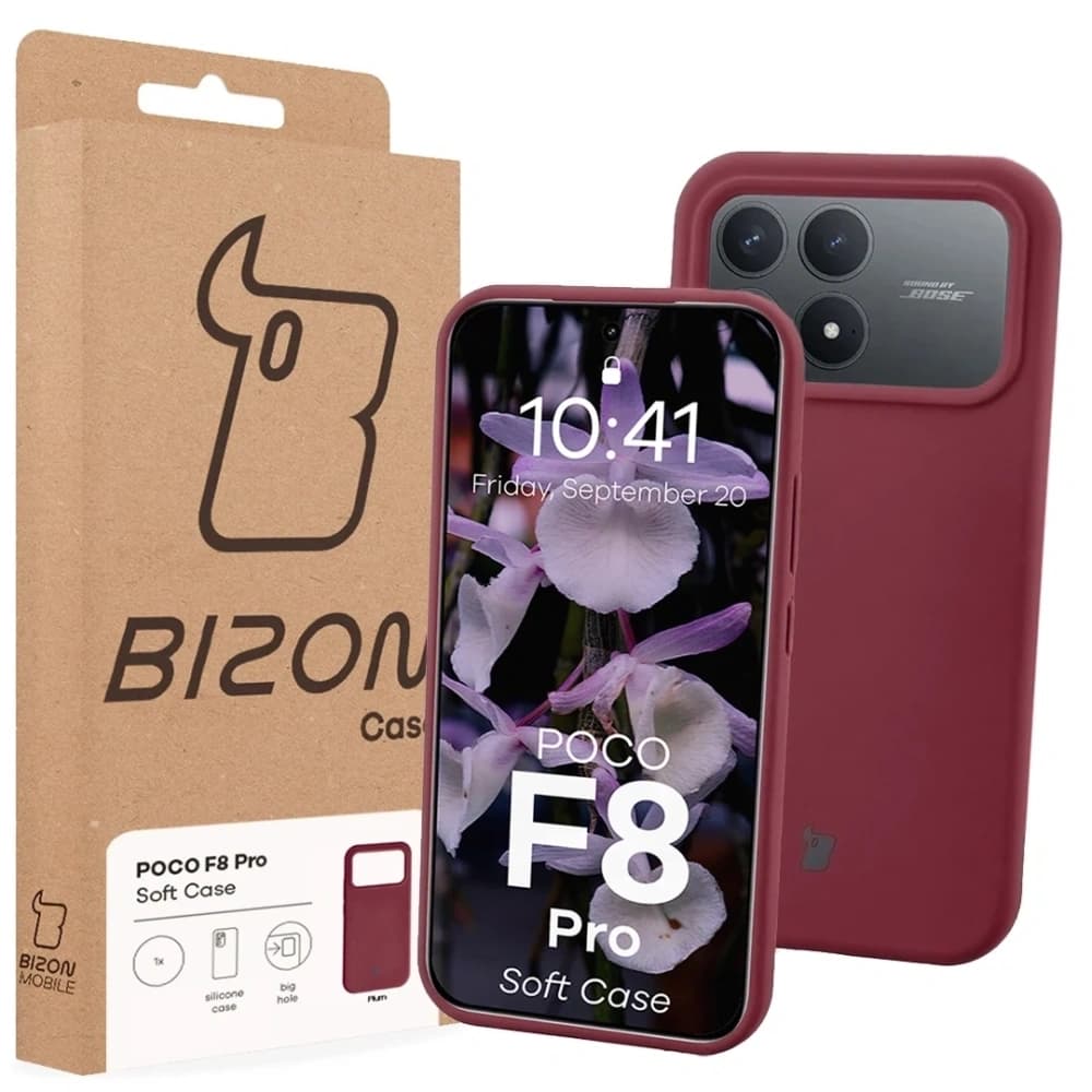 Bizon Soft Case Xiaomi POCO F8 Pro dark purple - 7