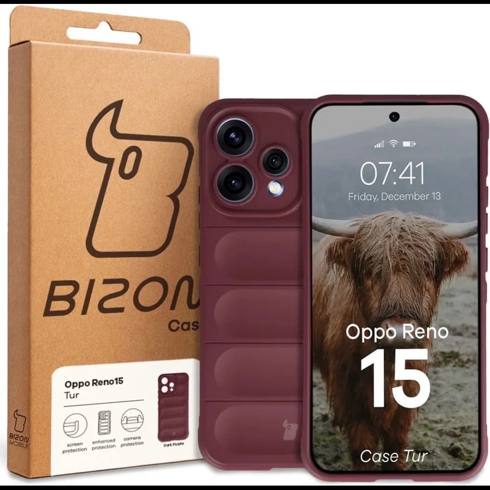 Bizon Case Tur Oppo Reno 15 burgunder
- 8