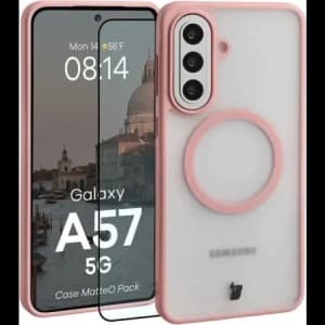 Bizon MatteO Magnetic Pack Samsung Galaxy A57 5G rauchhellrosa