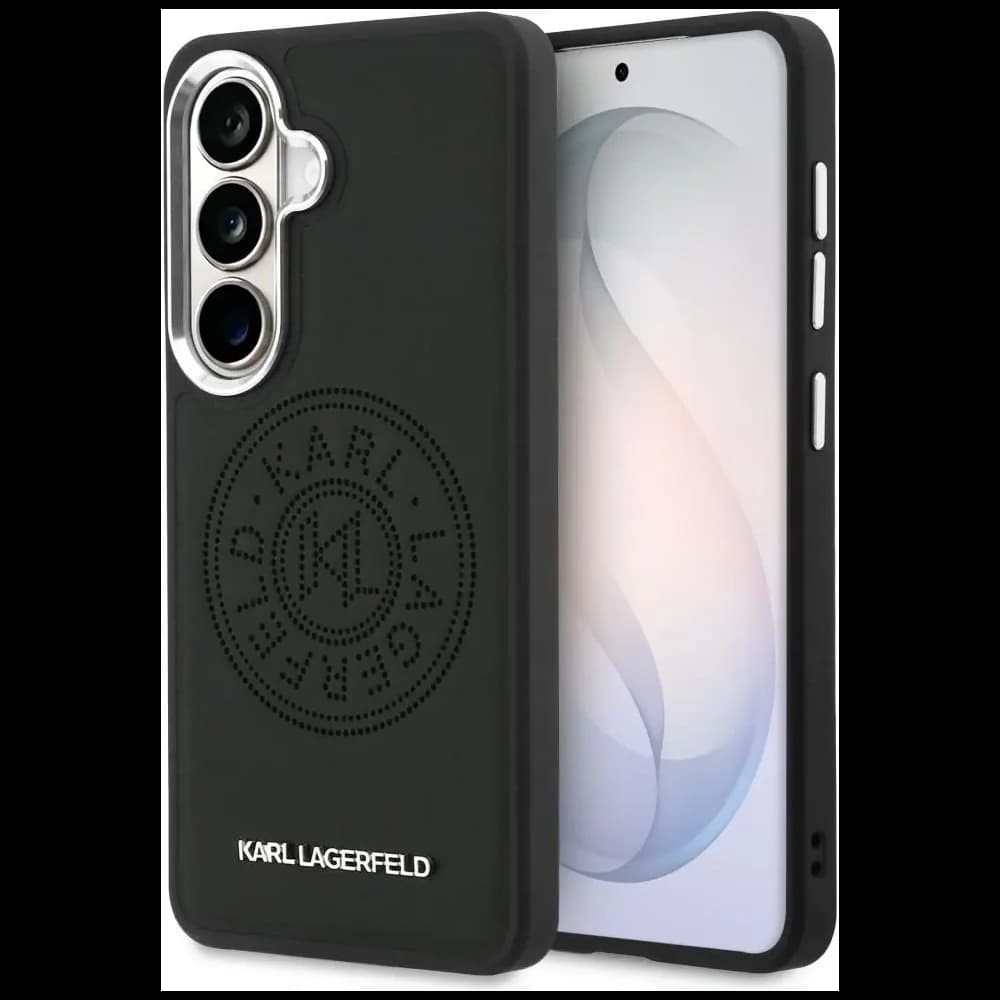 Karl Lagerfeld Perforiertes KL MagSafe Samsung Galaxy S26+ Plus schwarz
- 1