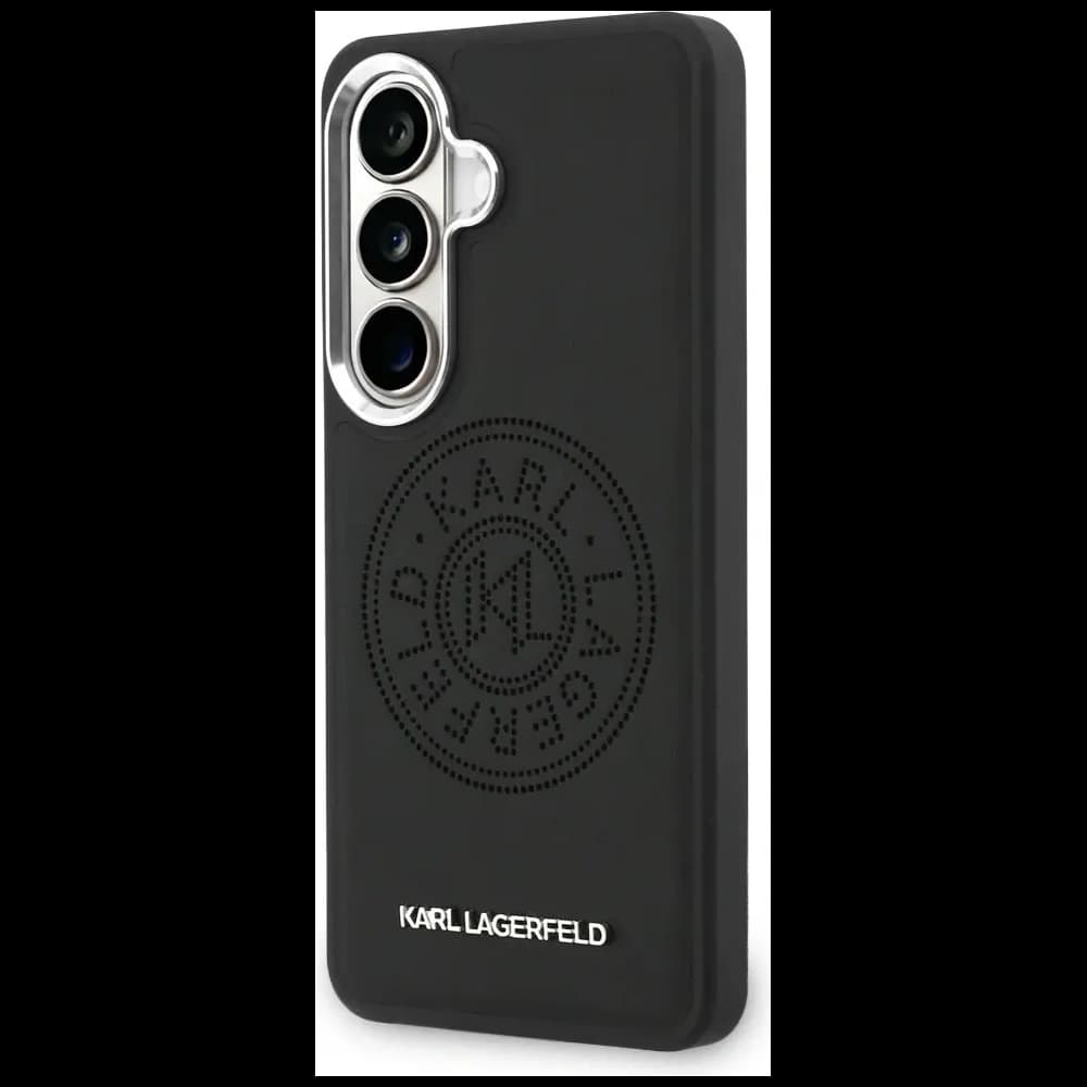 Karl Lagerfeld Perforiertes KL MagSafe Samsung Galaxy S26+ Plus schwarz
- 2