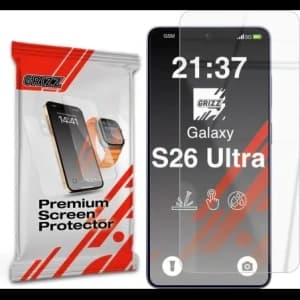 Szkło hybrydowe GrizzGlass HybridGlass do Samsung Galaxy S26 Ultra