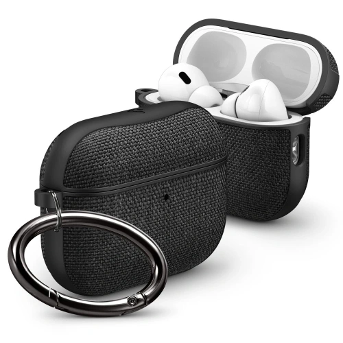 Etui Spigen Urban Fit w kolorze czarnym, idealnie dopasowane do Apple AirPods Pro 3