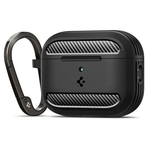 Etui Spigen Rugged Armor w kolorze matowej czerni do Apple AirPods Pro 3