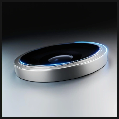 Zbliżenie na szkło ochronne 3MK HARDY montowane na obiektywie iPhone'a.