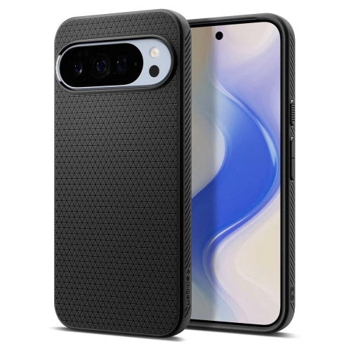 Etui Spigen Liquid Air w kolorze matowej czerni, idealne do Google Pixel 10 Pro XL