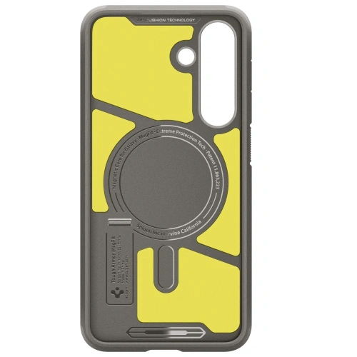 Etui Spigen Tough Armor zamontowane na Samsung Galaxy S25 FE