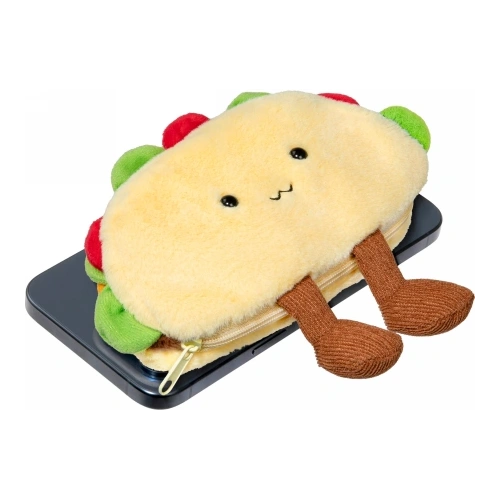 Portfel Laut MAGMOJI Wallet w kolorze Taco, kompatybilny z systemem MagSafe.