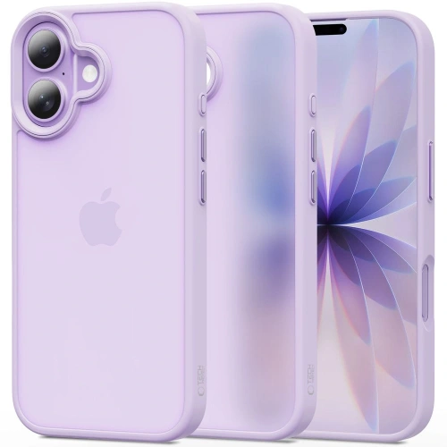 Etui Tech-Protect MagMat w kolorze matte lavender, idealne dla Apple iPhone 17.