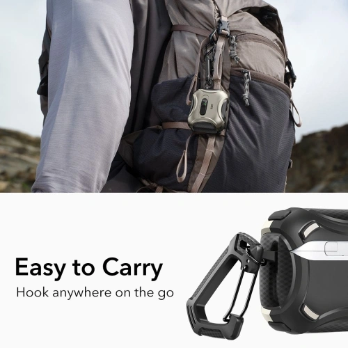 Zbliżenie na etui ESR, pokazujące detale i jakość wykonania.