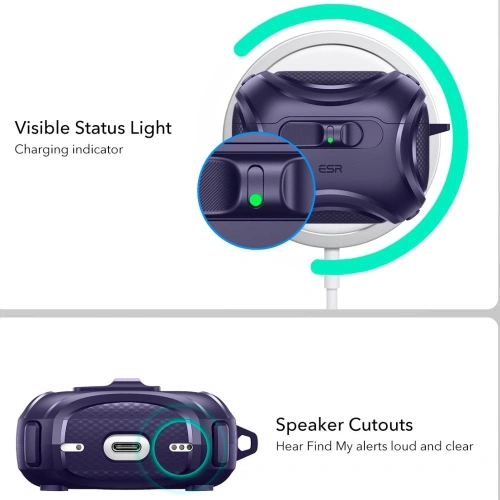 Hybrydowe etui do AirPods Pro 3, idealnie dopasowane i eleganckie
