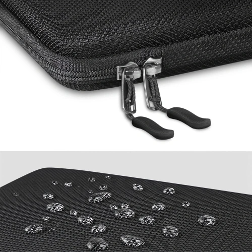 Zbliżenie na etui Tech-Protect Hardpouch, prezentujące jego elegancki design.