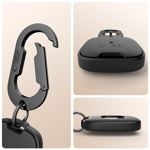 Zbliżenie na brelok Tech-Protect Velar, wykonany z poliwęglanu